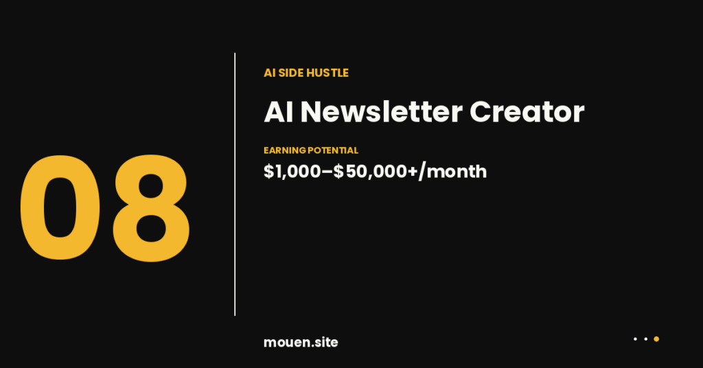 AI powered newsletter creator - earn money from sponsorships and subscribers using Beehiiv