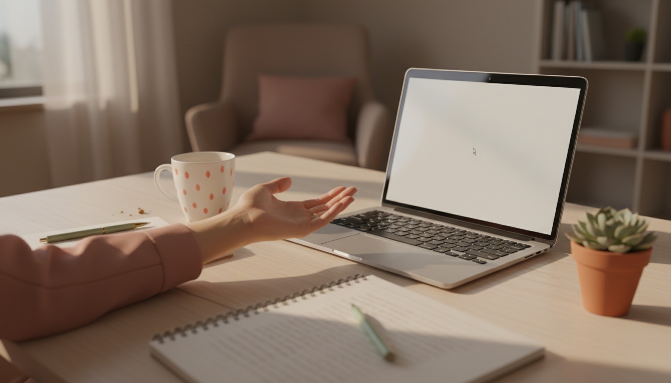 start your social media manager side hustle for moms — next steps action plan on a notebook