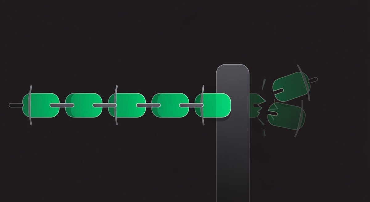 A path halted by a barrier after a set number of segments