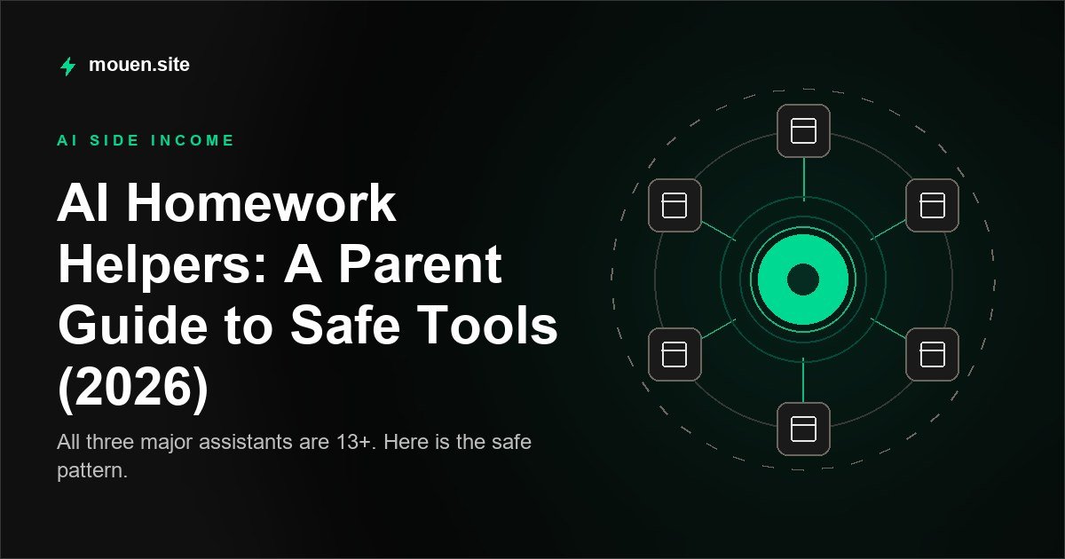 AI Homework Helpers: A Parent Guide to Safe Tools (2026)