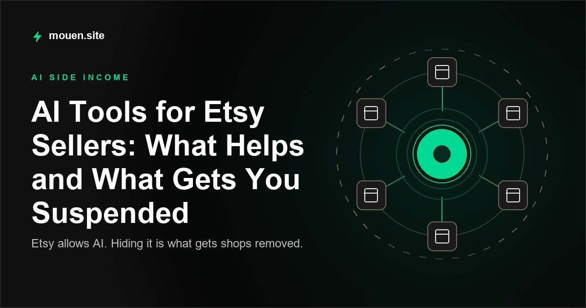 AI Tools for Etsy Sellers: What Helps and What Gets You Suspended