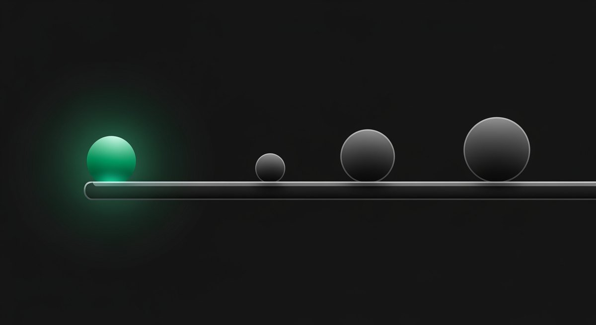 A timeline with three escalating reminder markers after an invoice date