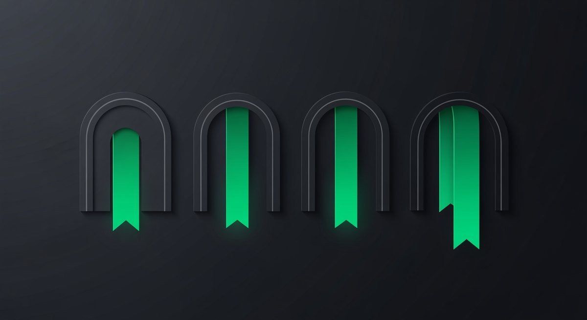 Content passing through gates of different widths, some blocked