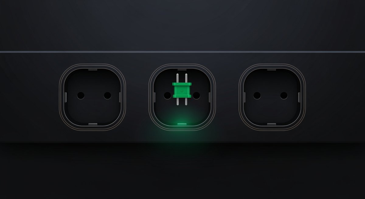 A component slotting cleanly into one of three differently shaped sockets