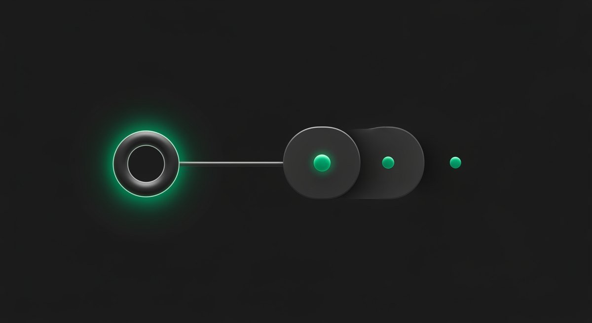 One trigger node connected to two sequential action nodes