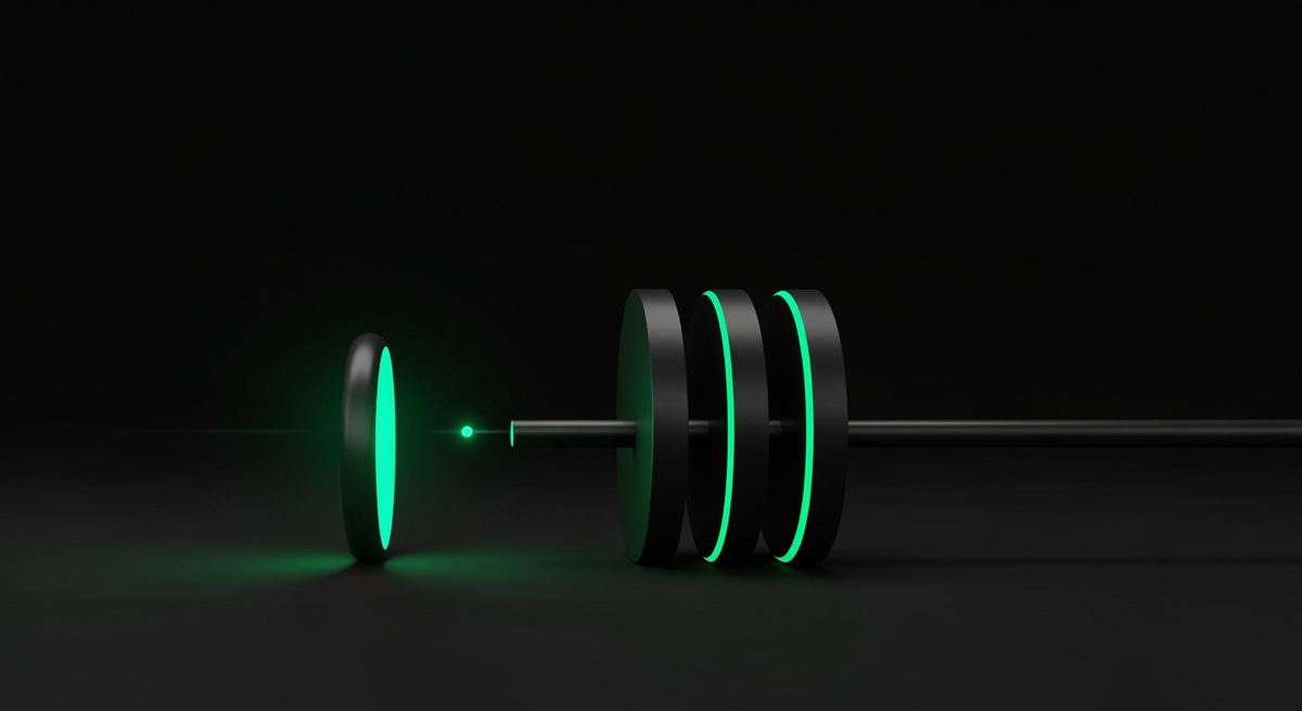 A trigger firing once and passing the work through two actions in sequence