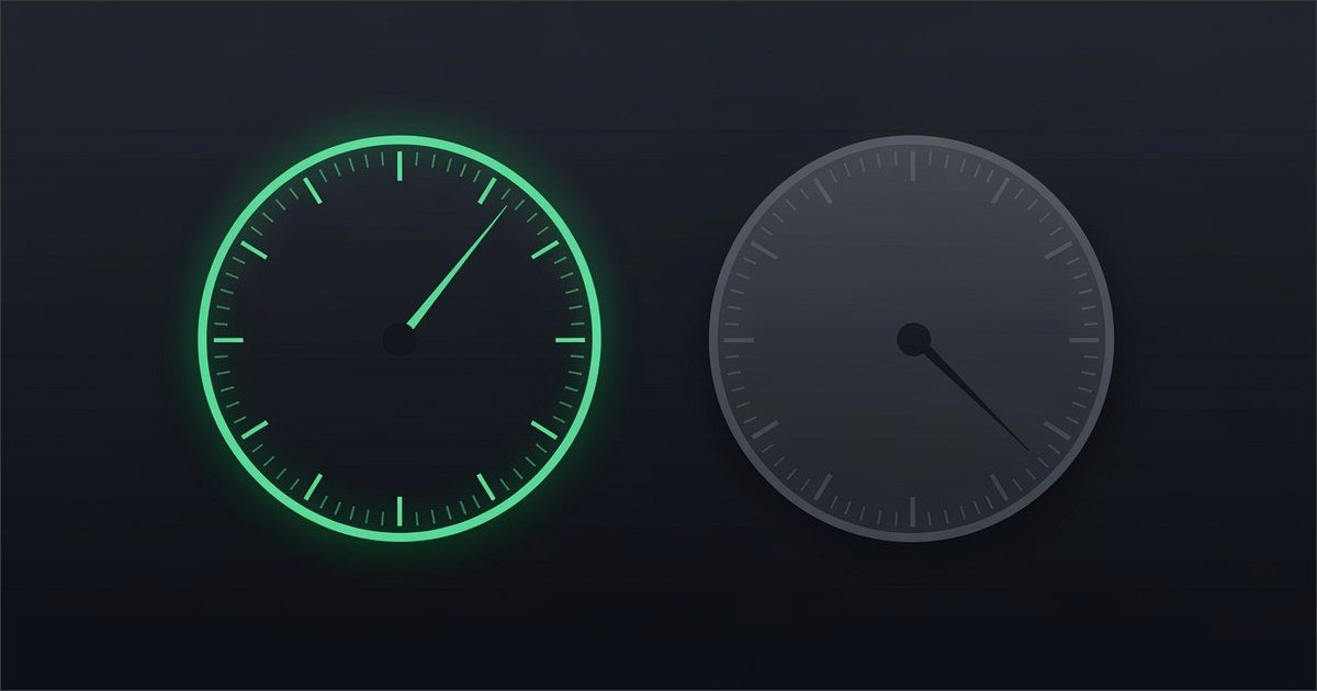 Two dials showing different times, one lit and one dark, representing two AI Act deadlines that moved apart